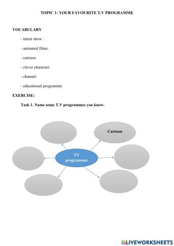 My Favourite TV Channel