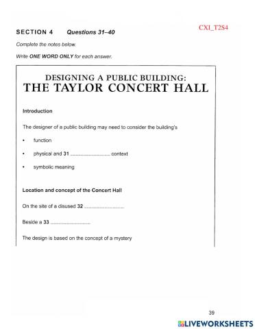 Ielts listening-cxi-t2s4