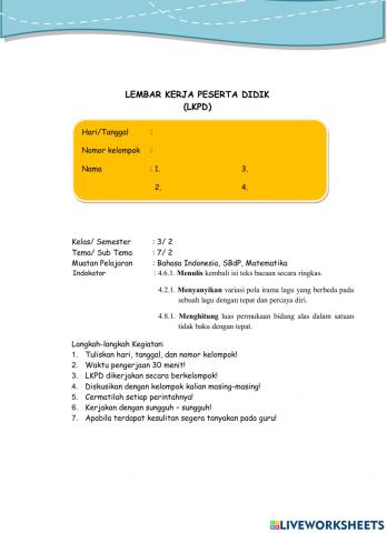 LKPD kelas 3