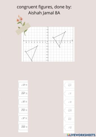 Congruent figures