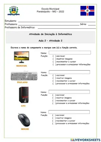 Componentes do computador