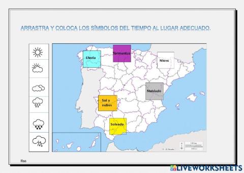 El mapa del tiempo