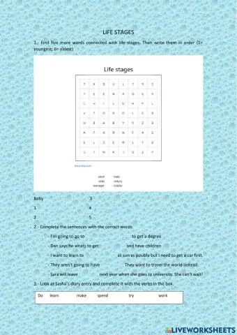 Life stages