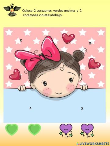 Ficha Noción encima- debajo