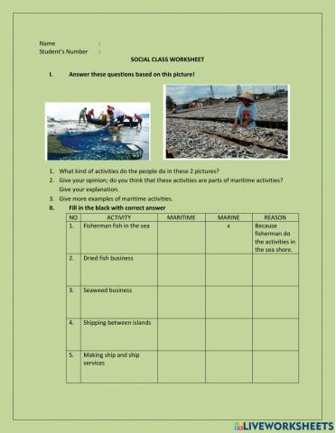 Maririme and Marine in Indonesia