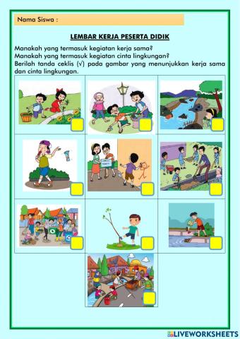 Tema 6 Subtema 2 Kelas 1