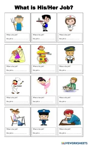 What is his-her job?