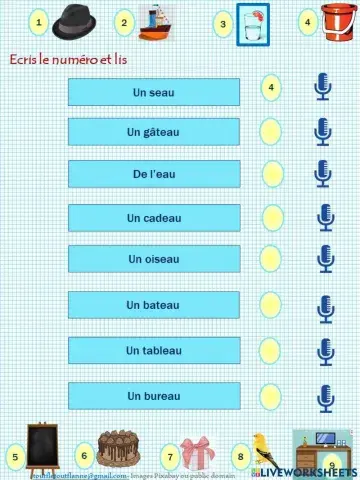 Jouons avec le son -o- (eau)