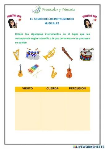 Instrumentos Musicales