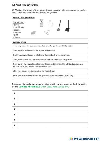 How to clean your school