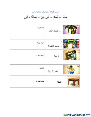 اللغة العربية من كتاب أحب العربية