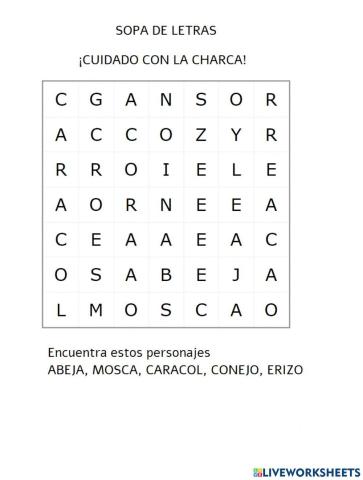 ¡Cuidado con la charca!