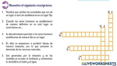 El ser humano y la naturaleza