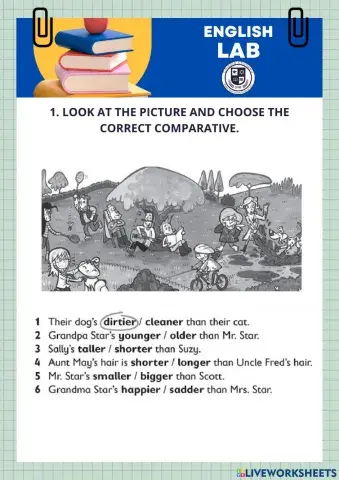 Englisg lab 4th grade