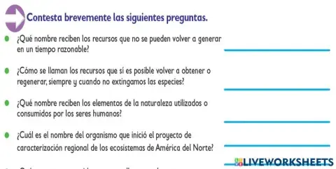 El ser humano y la naturaleza