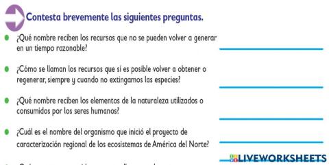 El ser humano y la naturaleza