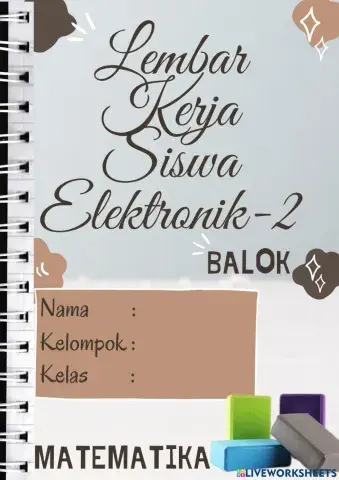 Lembar keja siswa-balok