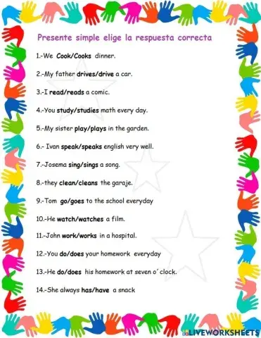 Presente simple 2