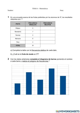 Estadística y probabilidad