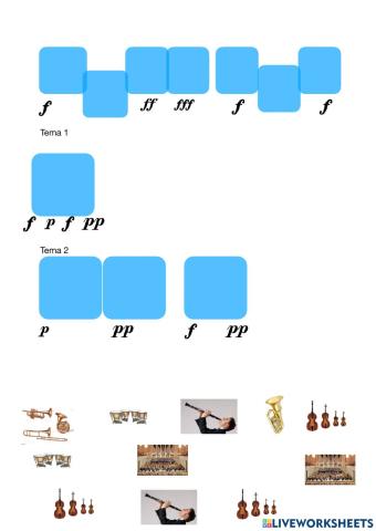 Musicograma interactivo Dvorak