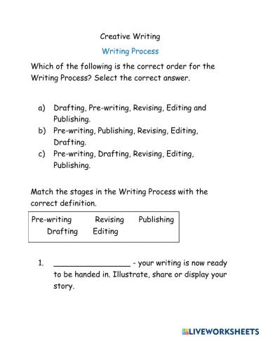 Writing Process