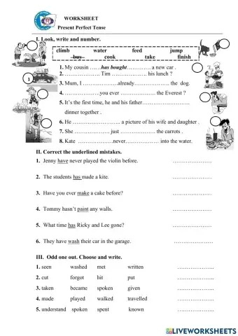 Present Perfect Tense