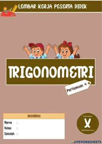 Lkpd perbandingan trigonometri pert 4