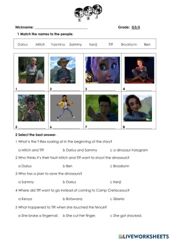 Camp Cretaceous S02 Ep 8