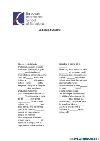 M.8 La botiga d'Ullastrell