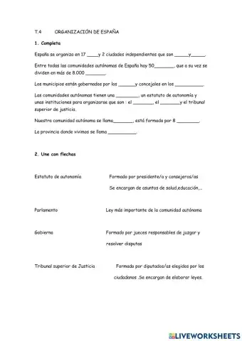 Organización España