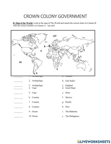 Crown Colony Government