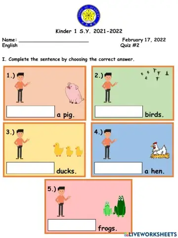 That is and those are