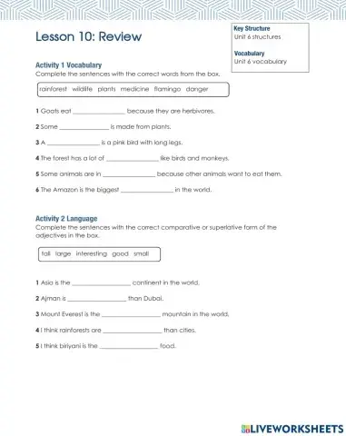 Access 8 - T2 - U6 - L10 - Act 1+2