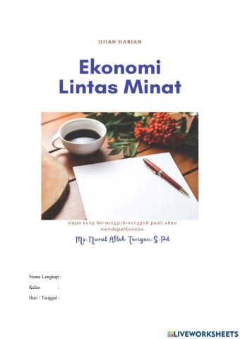 Economic education X