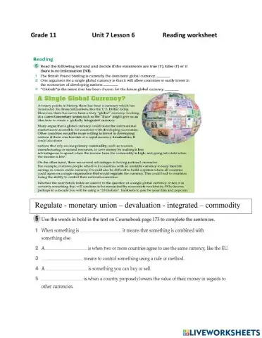 Reading Comprehension