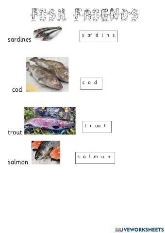 Fish and legumes