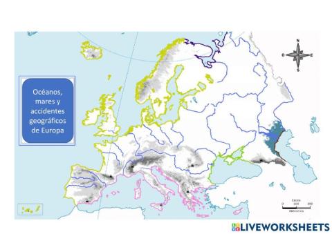 Accidentes Geográficos Europeos
