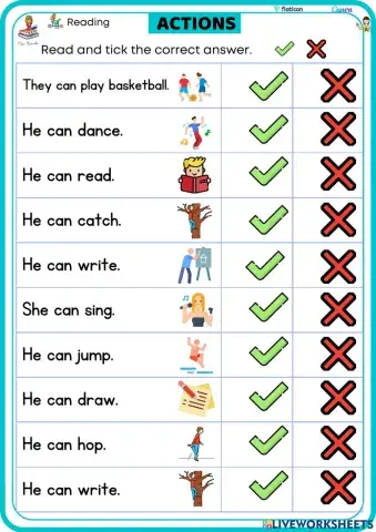 Reading Starters Actions 01