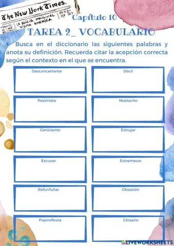 Capítulo 10 Prohibido leer a Lewis Carroll Tarea 2