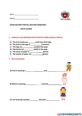 Sexth course segundo semestre