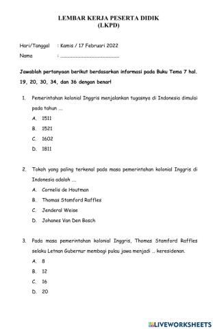 Lkpd 17 februari 2022