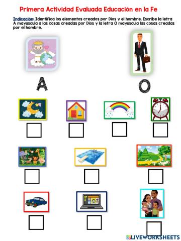 Cosas creadas por Dios