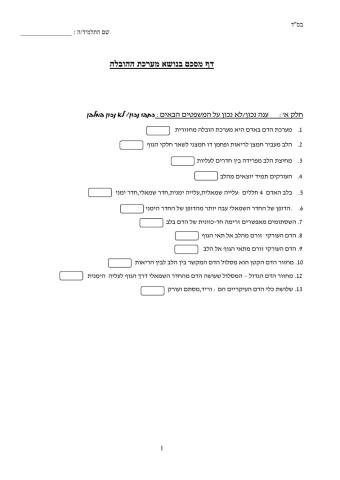 מערכת ההובלה 