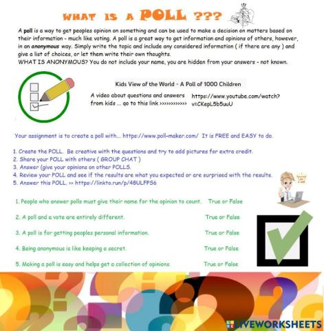 What is a POLL?