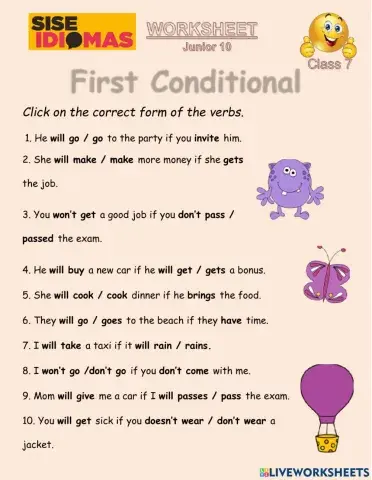 First Conditional