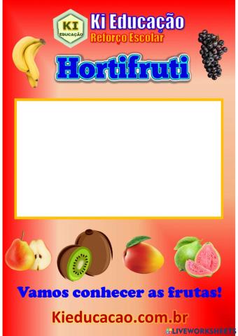 Conhecendo as frutas