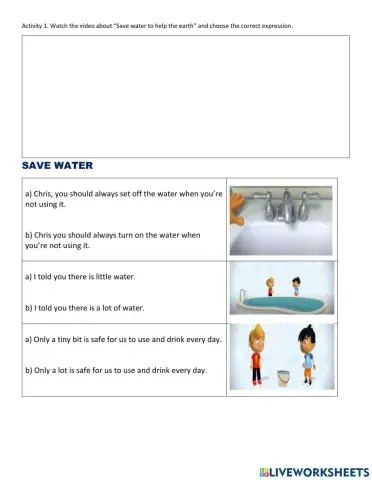 Save water-energy-food