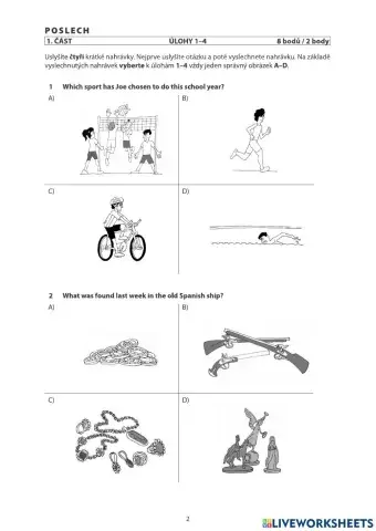 Maturita - listening