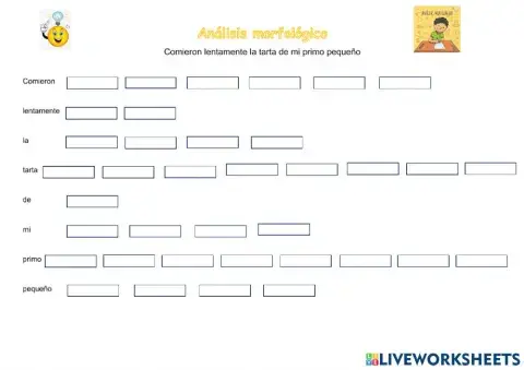 Análisis morfológico