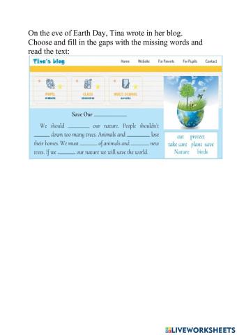 Let's Save Our Nature